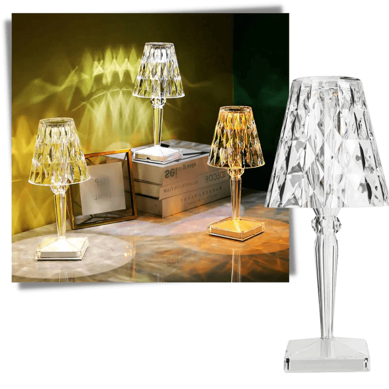 Lámpara de Cristal Acrílico