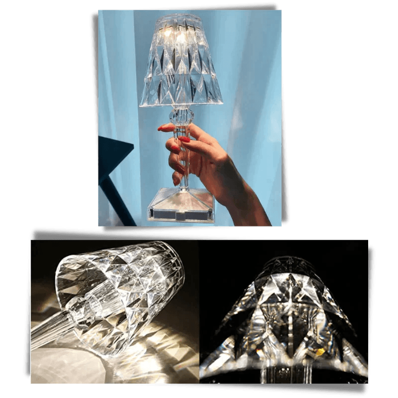 Lámpara de Cristal Acrílico