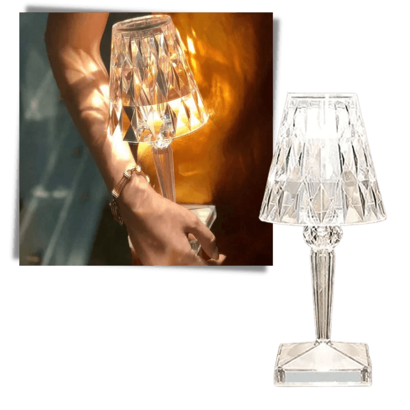 Lámpara de Cristal Acrílico