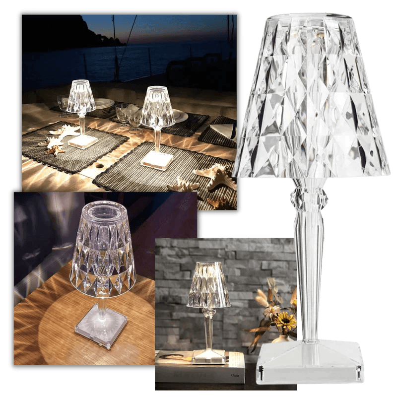 Lámpara de Cristal Acrílico
