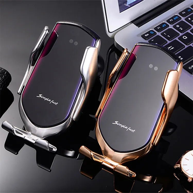Soporte con cargador inalámbrico Deluxe para coche - Lifestyle Luxuries Shoppe
