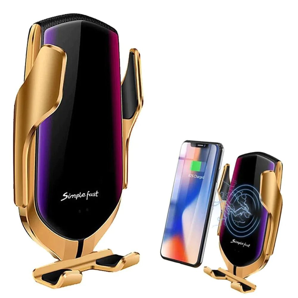 Soporte con cargador inalámbrico Deluxe para coche - Lifestyle Luxuries Shoppe
